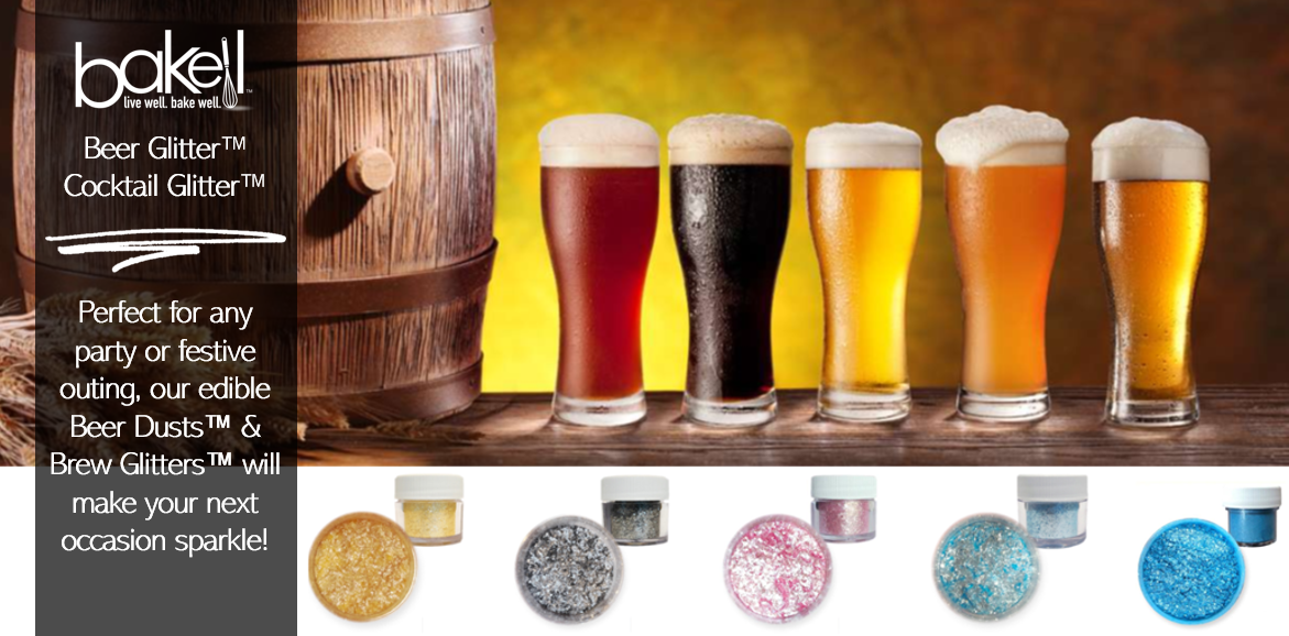 Bakell Announces New Edible Beer Dust™, Brew Glitter™ & Cocktail